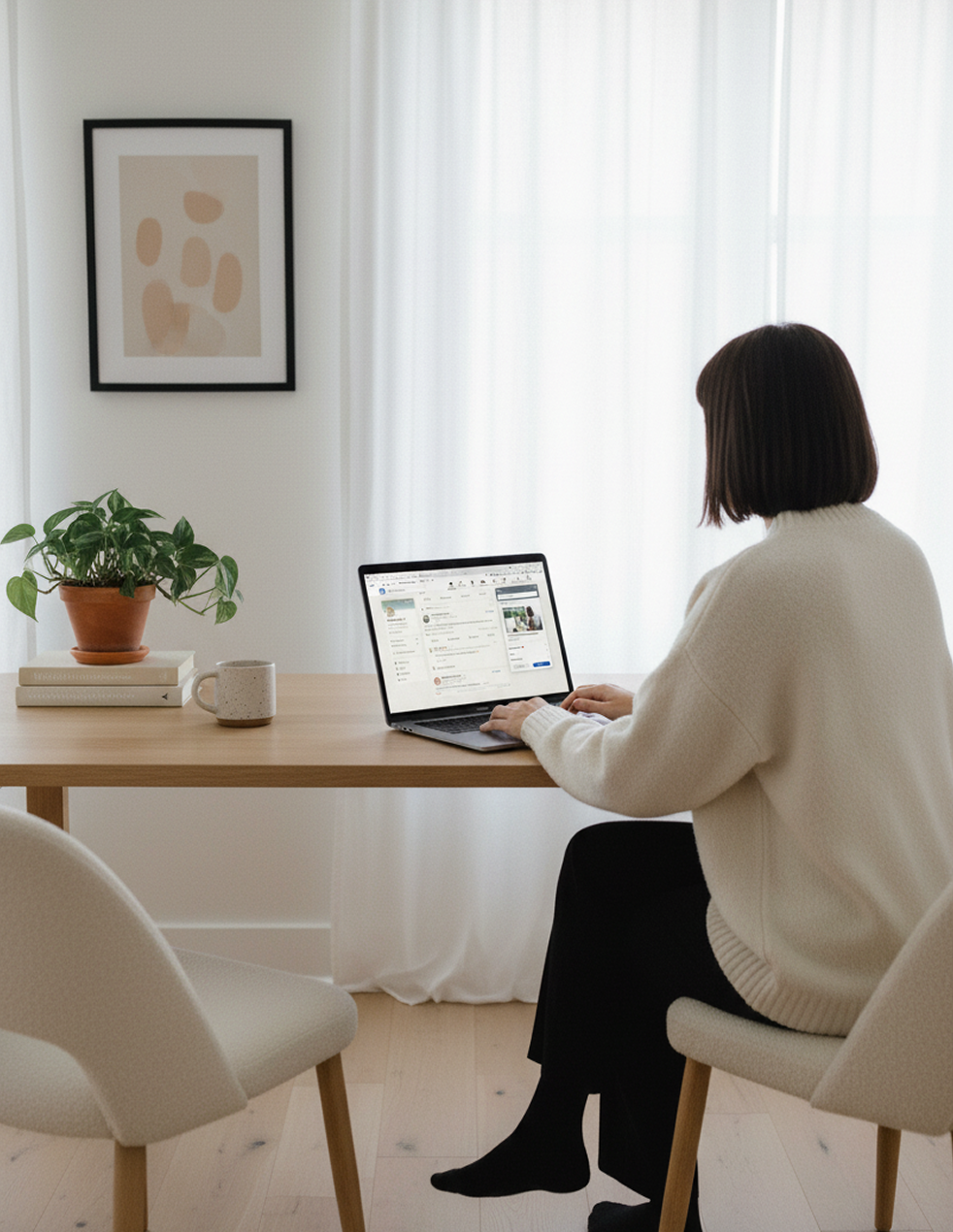 A LinkedIn member browsing the help feed — In-Product Help case study